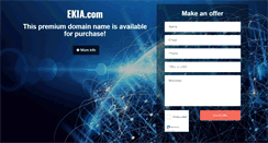 Desktop Screenshot of ekia.com